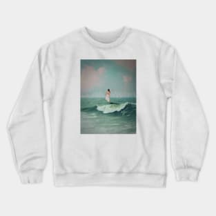 Her Every Movement, an Exact Calculation to Which the Equations of My Heart Would Always Add Up To. Crewneck Sweatshirt